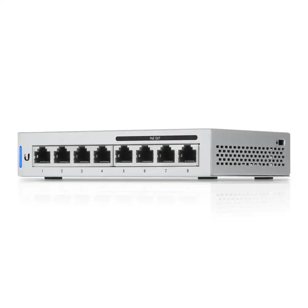 (image for) Ubiquiti UniFi US-8 60W 8 Port Managed Gigabit PoE Switch